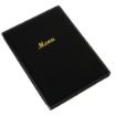 Picture of Olympia Faux Leather Menu Cover A4 Black - E221