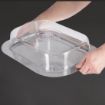 Picture of Stainless Steel Rectangular Tray with Cover - F762