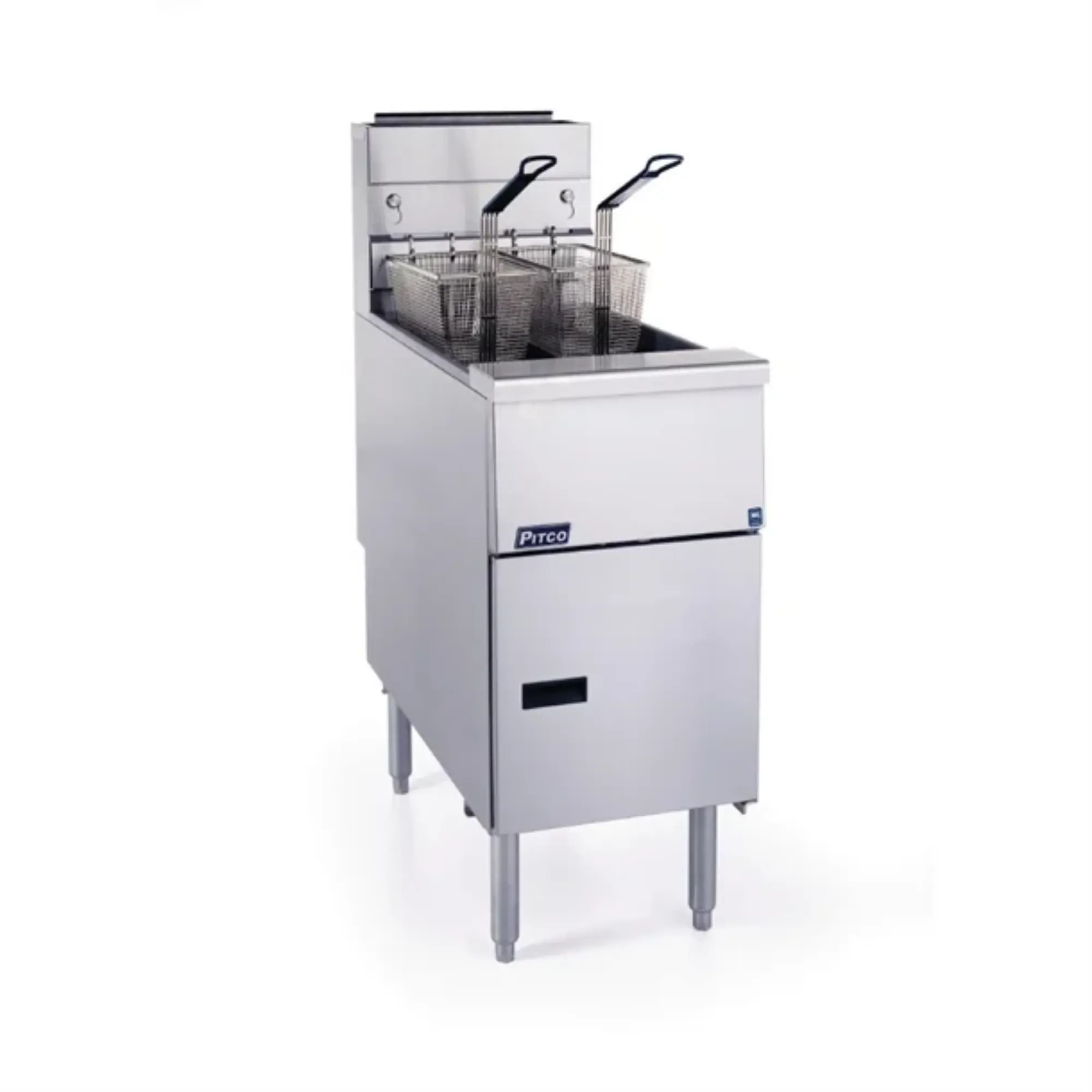 Picture of Pitco Single Tank Gas Fryer VF35 Natural Gas - EDG160-N