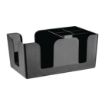 Picture of Olympia Kristallon Plastic Bar Caddy Black - F980