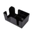 Picture of Olympia Kristallon Plastic Bar Caddy Black - F980