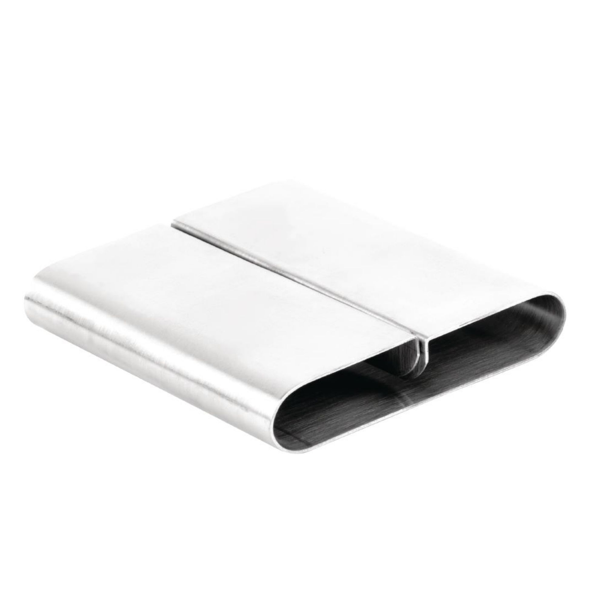 Picture of Olympia Curved Stainless Steel Menu Card Holder - F778