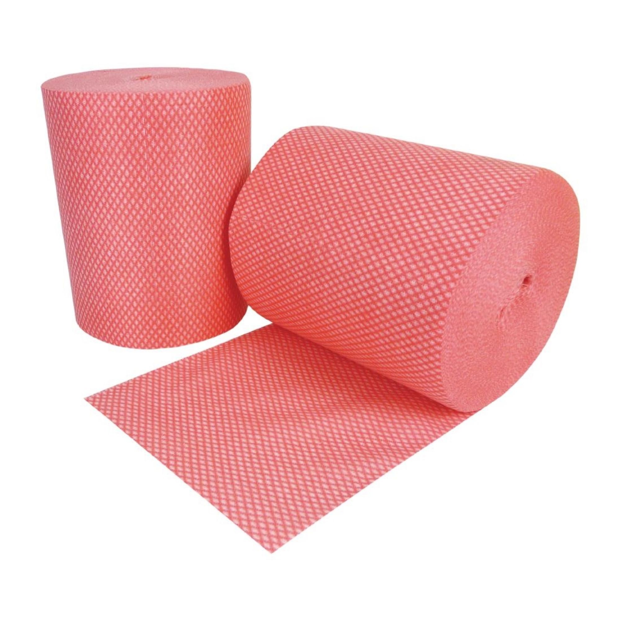 Picture of EcoTech Envirolite Super Antibacterial Cleaning Cloths Red (Roll of 2 x 500) - FA205
