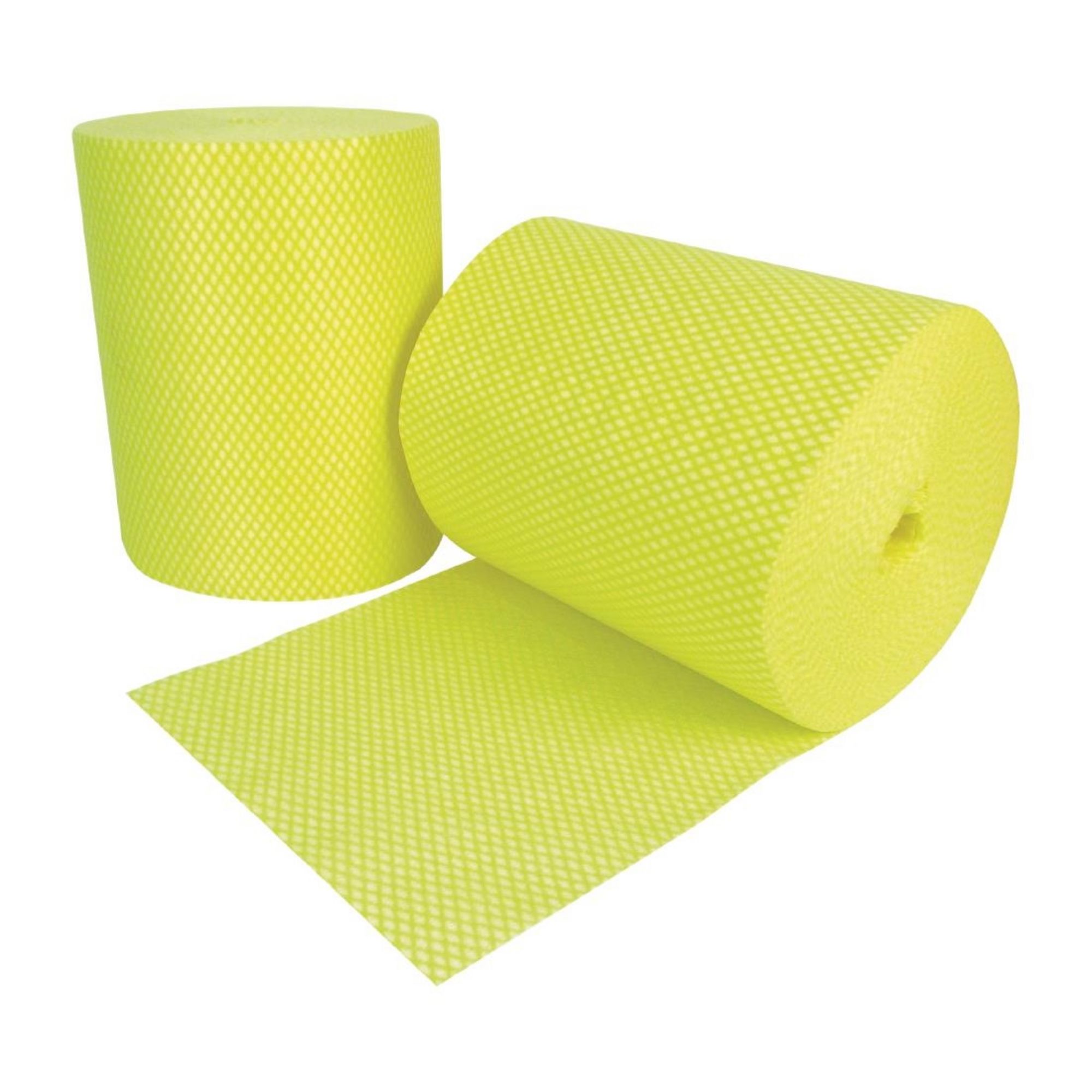 Picture of EcoTech Envirolite Super Antibacterial Cleaning Cloths Yellow (Roll of 2 x 500) - FA206
