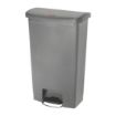 Picture of Rubbermaid Slim Jim Pedal Bin Grey 68Ltr - DY116