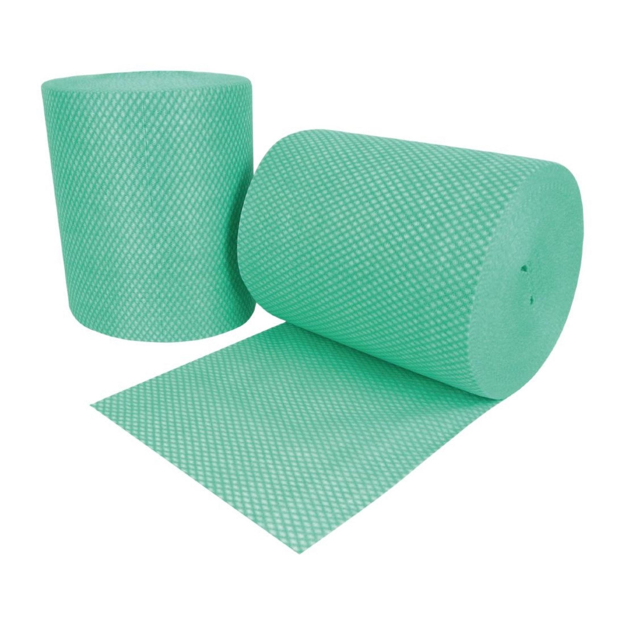 Picture of EcoTech Envirolite Super Antibacterial Cleaning Cloths Green (Roll of 2 x 500) - FA207
