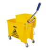Picture of Jantex Kentucky Mop Bucket and Wringer 20Ltr Yellow - F951