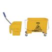 Picture of Jantex Kentucky Mop Bucket and Wringer 20Ltr Yellow - F951
