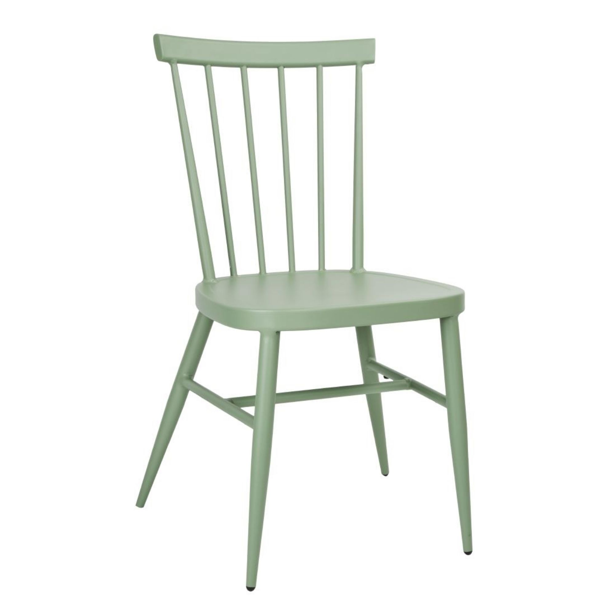 Picture of Bolero Windsor Aluminium Green Chairs (Pack of 4) - DX687