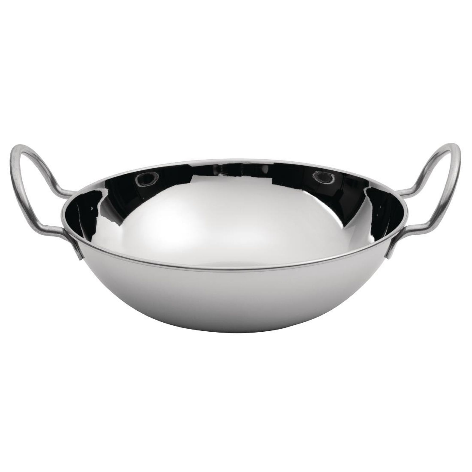 Picture of Olympia Flat Bottomed Balti Serving Dish Small 148mm - F469