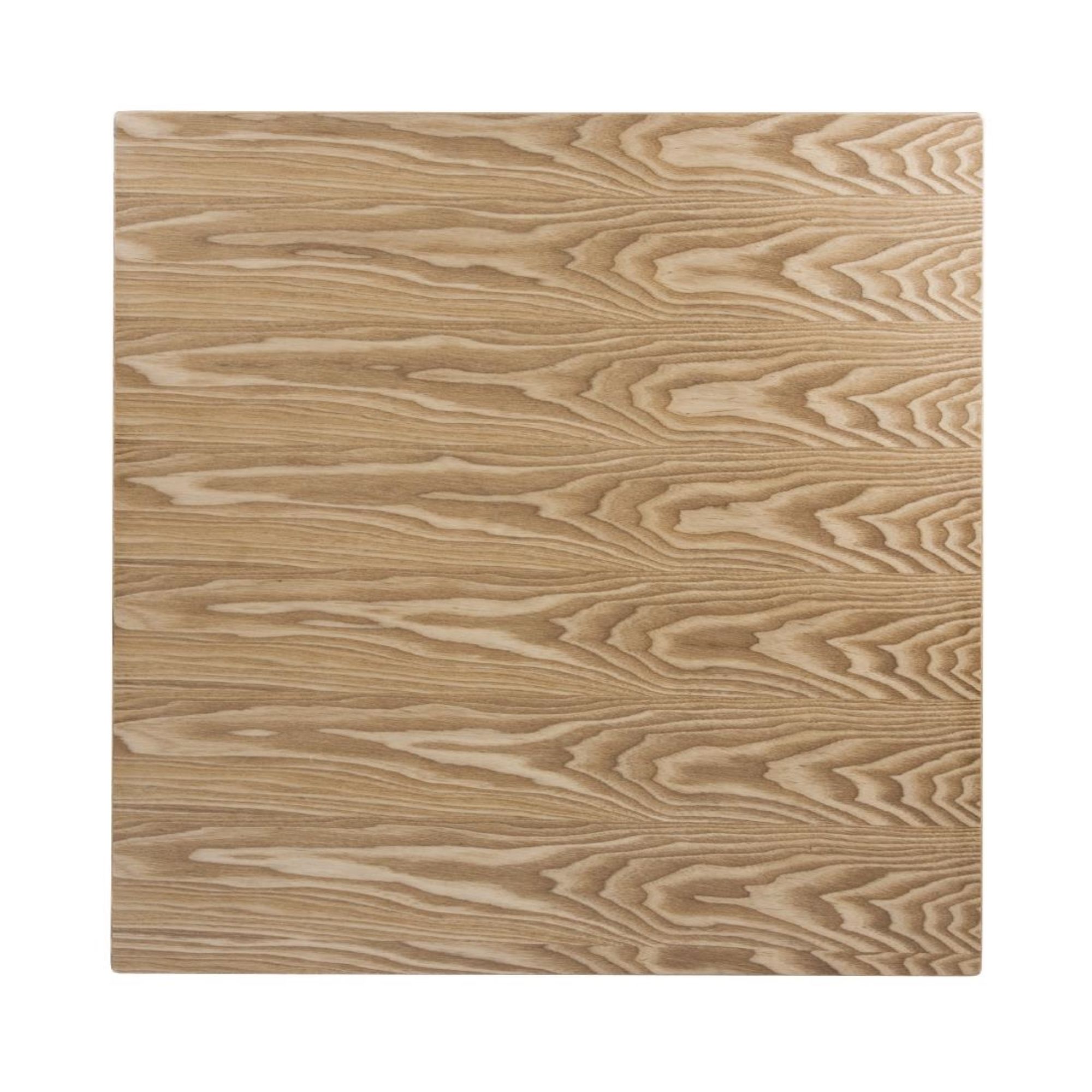 Picture of Bolero Pre-drilled Square Table Top Natural Ash Veneer 700mm - DY717