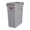 Picture of Rubbermaid Slim Jim Container with Venting Channels Grey 60Ltr - F603