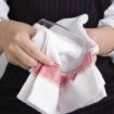Picture of Vogue Heavy Tea Towel Red - E915