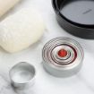 Picture of Vogue Round Plain Pastry Cutter Set (Pack of 11) - E013
