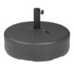 Picture of Bolero Black Plastic Parasol Base 40Ltr (filled) - DZ884