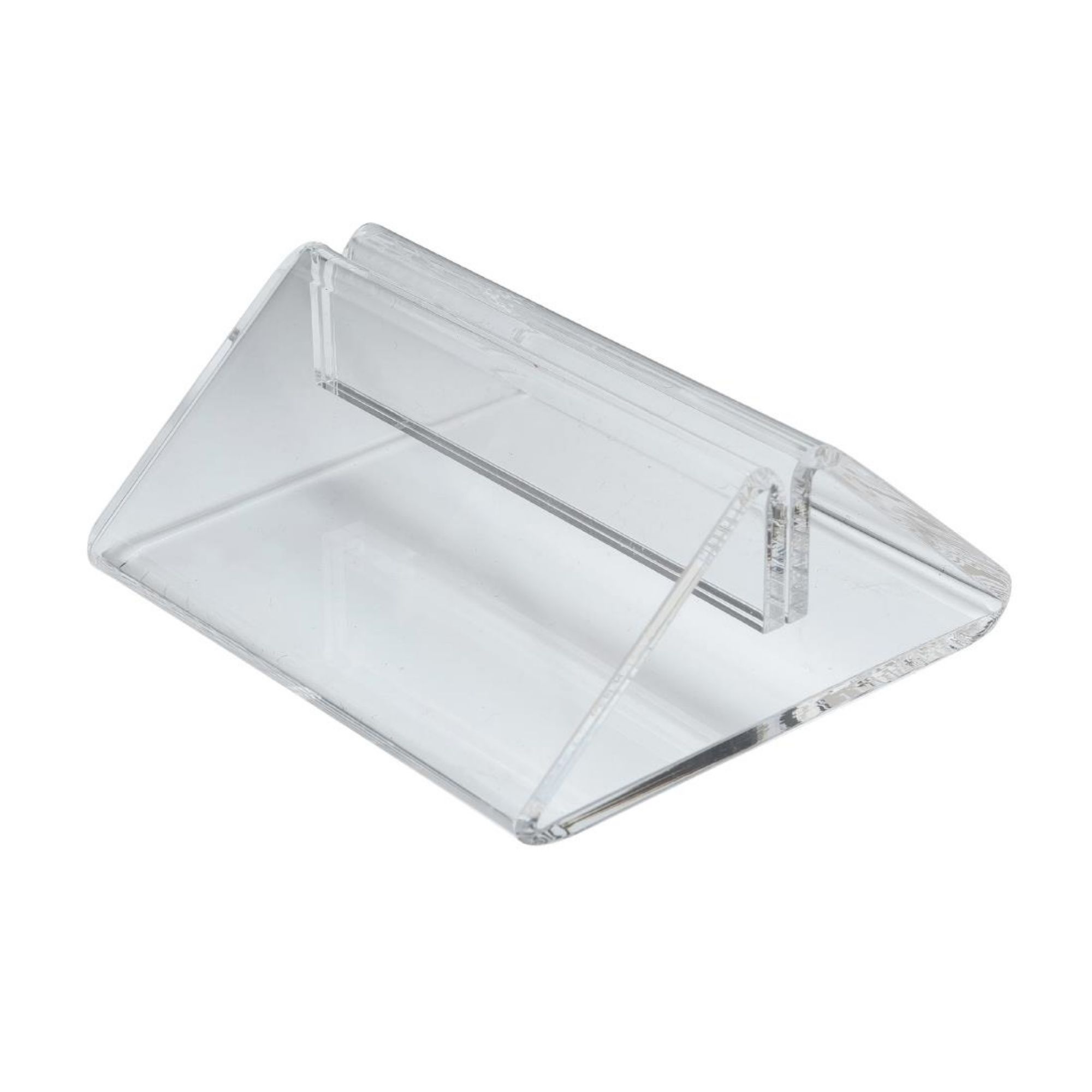 Picture of Beaumont Tent Menu Holder Clear Perspex - CZ425