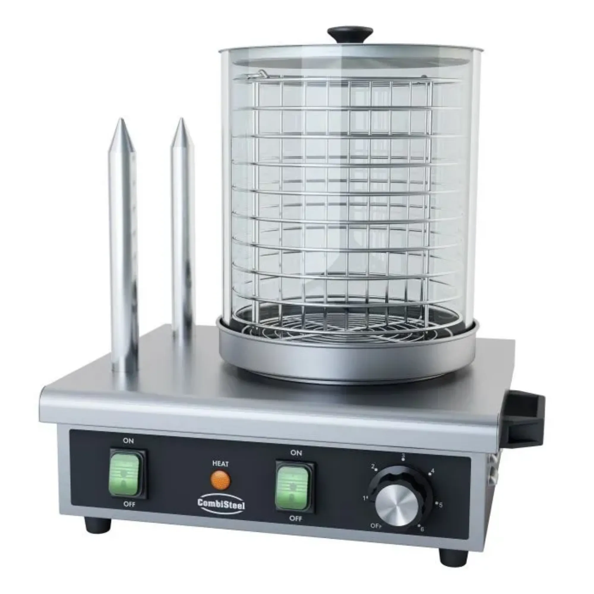 Picture of CombiSteel Hot Dog Warmer With Bread Heating Sticks - 7518.0125