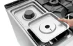Picture of Bartscher Gas stove, 4 burners,el. oven,2/1GN Freestanding - 2952271