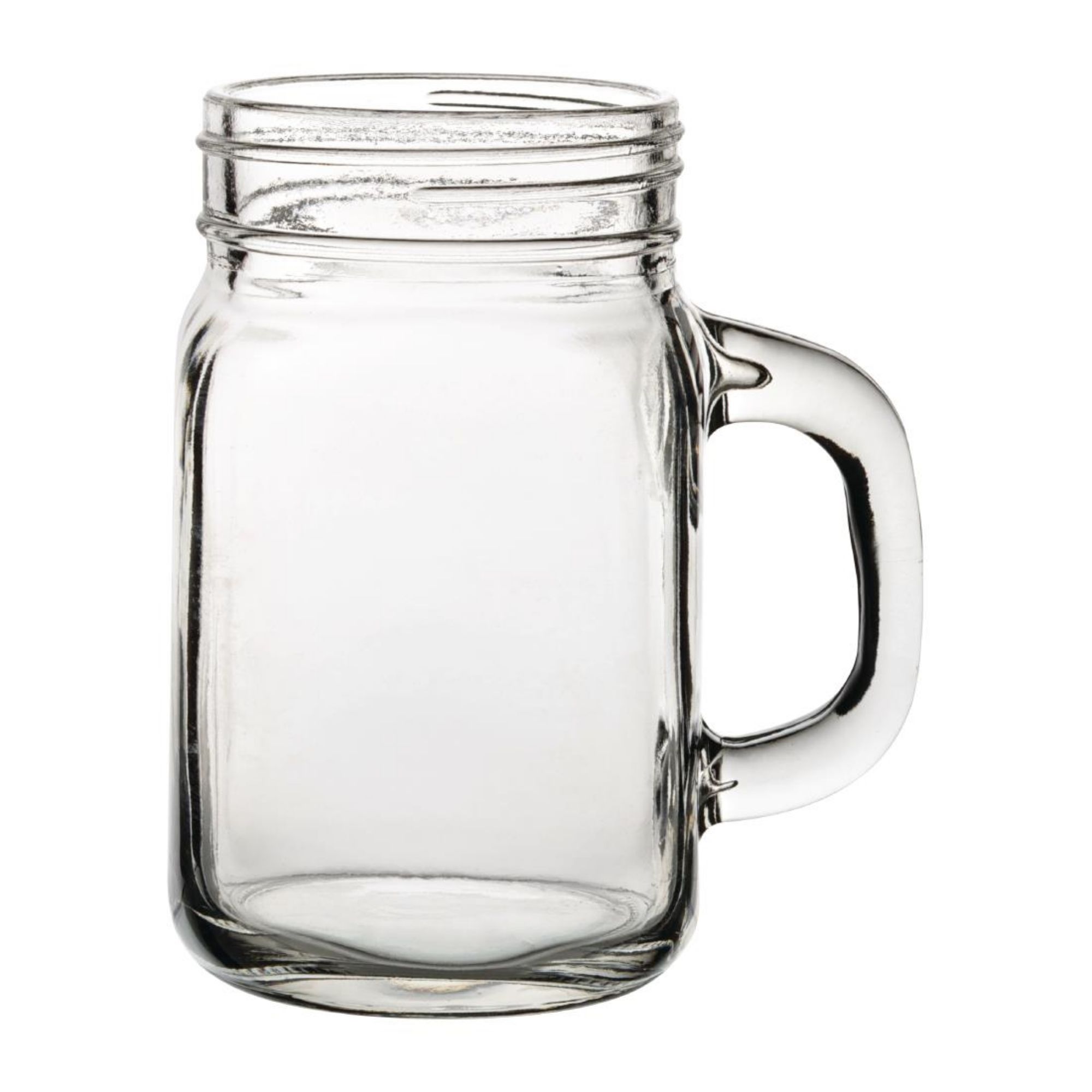 Picture of Utopia Handled Mason Jars 430ml (Pack of 24) - CW200
