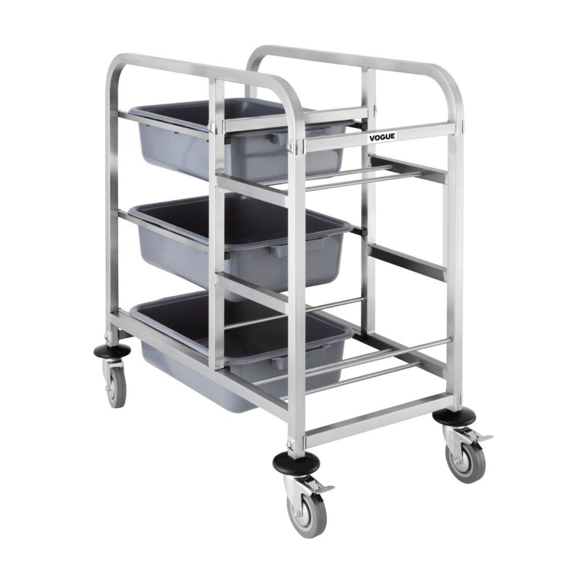 Picture of Vogue Stainless Steel Bussing Trolley - DK738