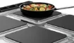 Picture of Bartscher El. stove, 4 plates, OBU Freestanding - 296215