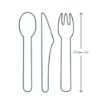 Picture of Vegware Compostable Paper Spoon (Pack 1000) - CU542