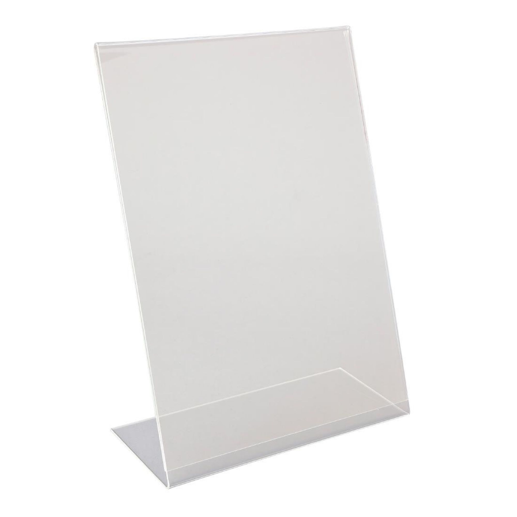 Picture of Beaumont Perspex Menu Holder Angled A4 - CZ423