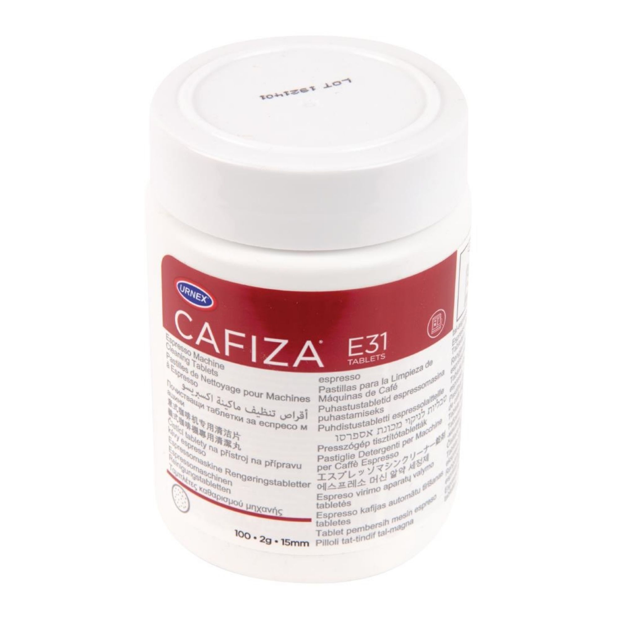 Picture of Urnex Cafiza E31 Espresso Machine Cleaner Tablets 2g (100 pack) - CX503