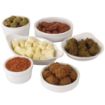 Picture of Olympia Mediterranean Stackable Dishes White 102mm (Pack of 6) - DK827