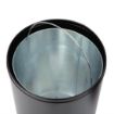 Picture of Bolero Steel Open Lid Bullet Bin Black 40Ltr - CW954