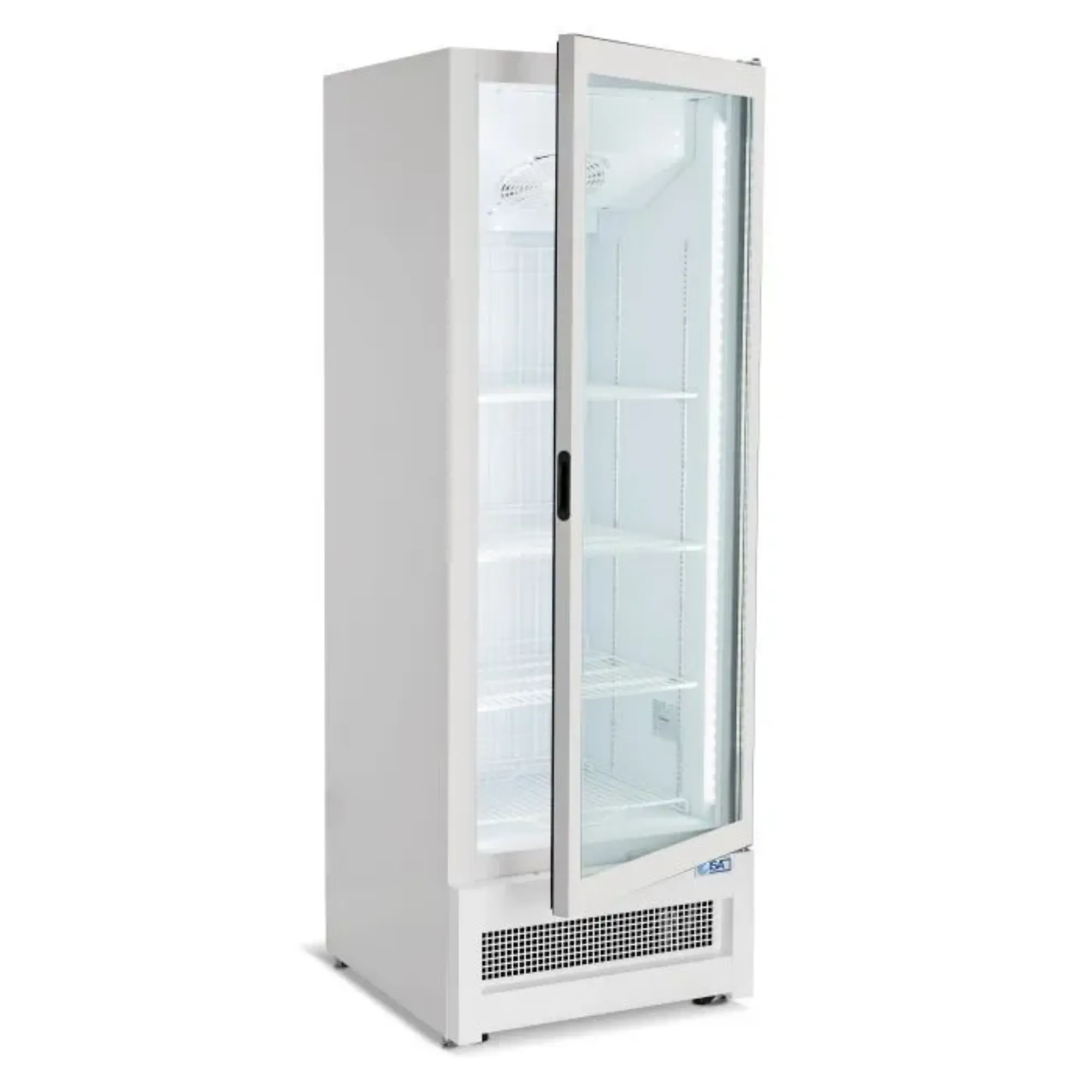 Picture of CombiSteel Stainless Steel Glass Door Freezer Ventilated 353 Litre - 7295.0075