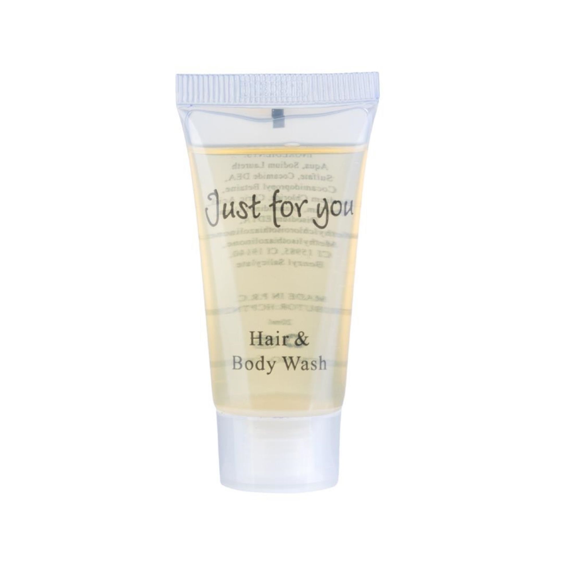 Picture of Hotel Complimentary Just For You Hair & Body Wash 20ml (100 pack) - CU210