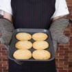 Picture of Vogue Flame Retardant Tan Oven Mitt 17" - CL583