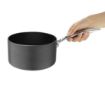Picture of Vogue Anodised Aluminium Non-Stick Saucepan 18cm - CP764