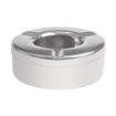 Picture of Olympia Stainless Steel Windproof Ashtray 90mm (6 pack) - CM368