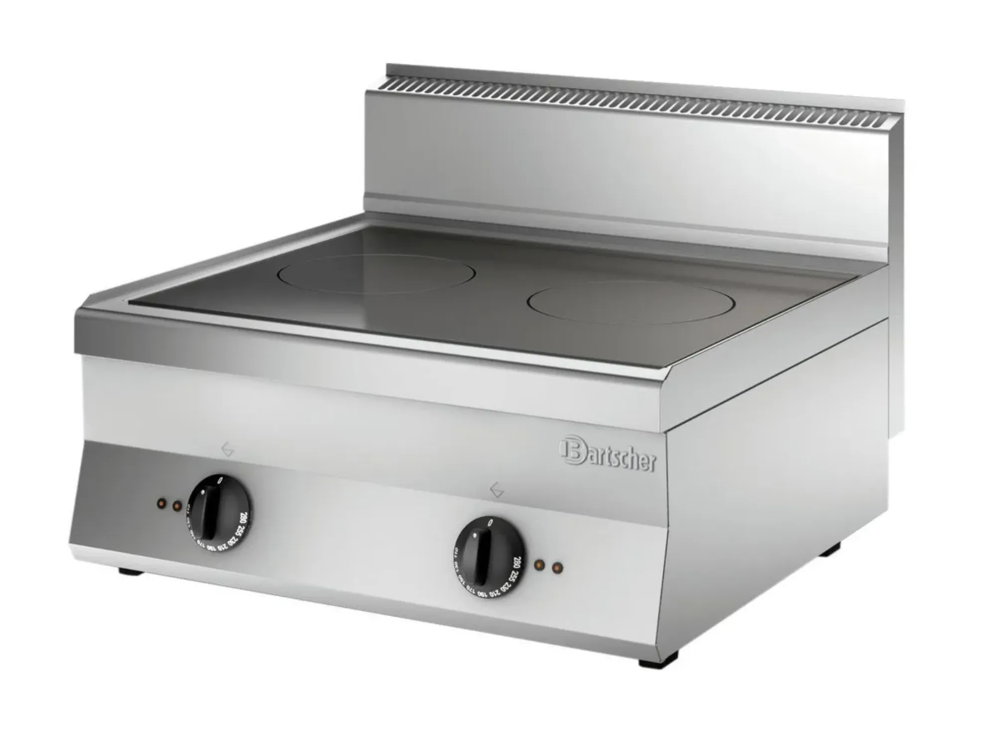 Picture of Bartscher Induction stove 2 FL, 650, B700 Countertop - 115095