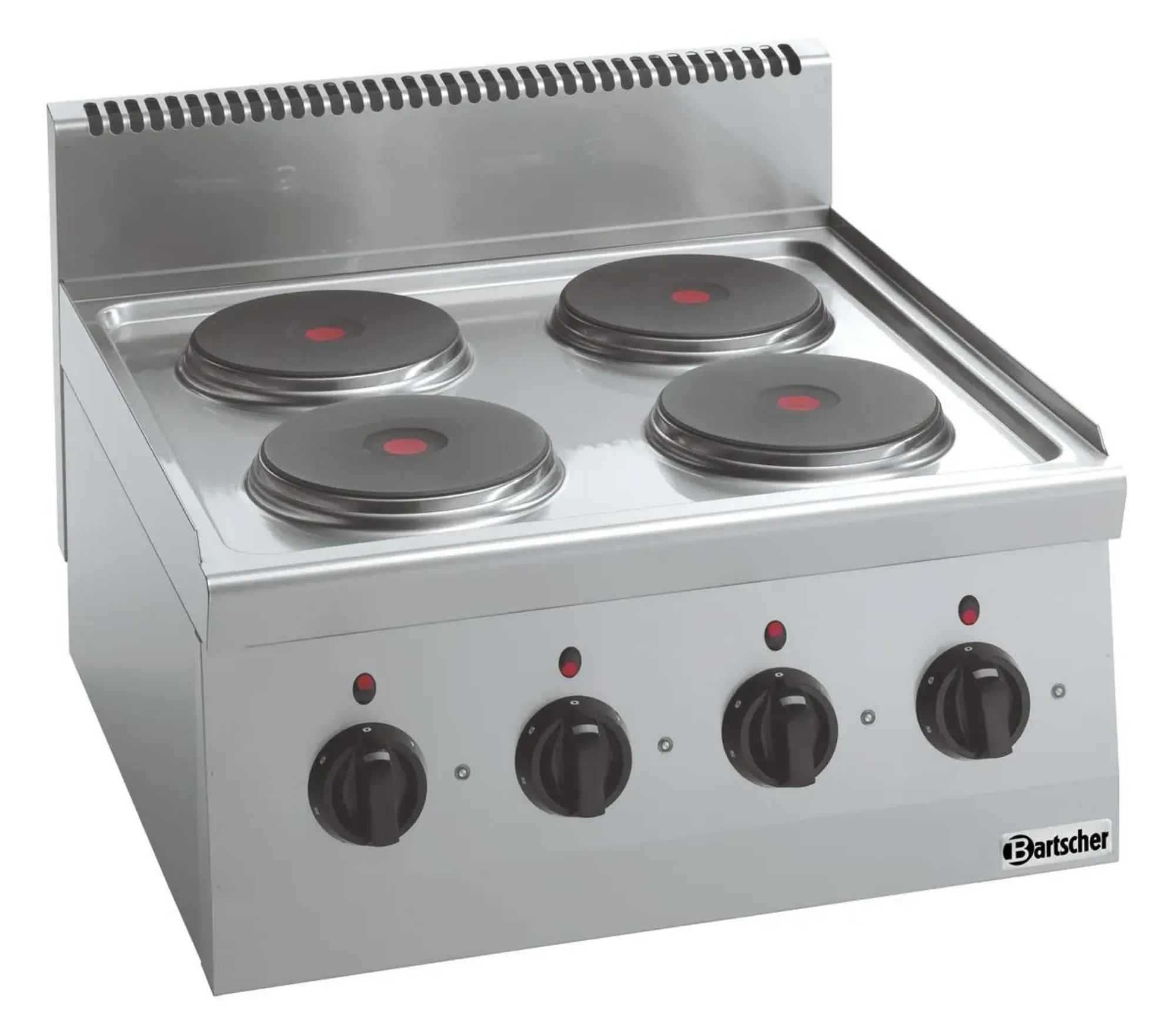Picture of Bartscher Electric stove 600, W600, 4PL, TU - 131734