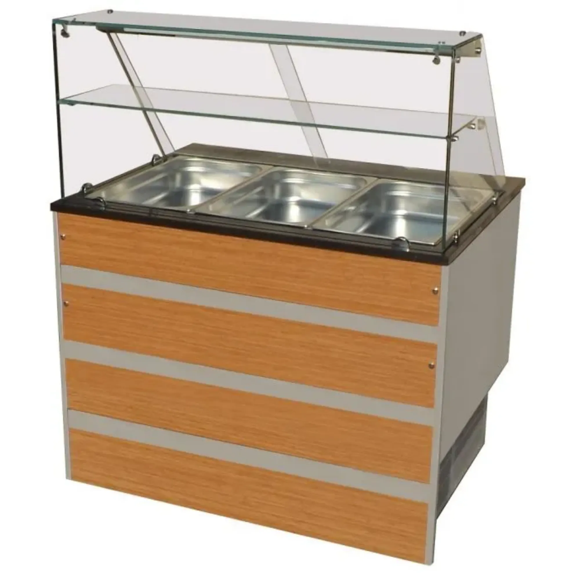 Picture of CombiSteel Refrigerated Buffet 3/1 GN Sliding Glass - 7077.0100