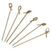 Picture of Looped Biodegradable Bamboo Skewers 120mm (100 Pack) - CK969