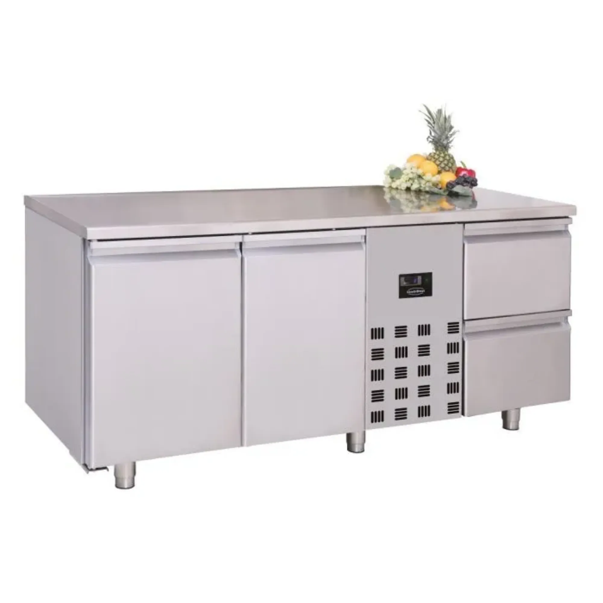 Picture of CombiSteel Counter 700 Refrigerator 2 Door and 2 Drawers Mono Block - 7489.5355
