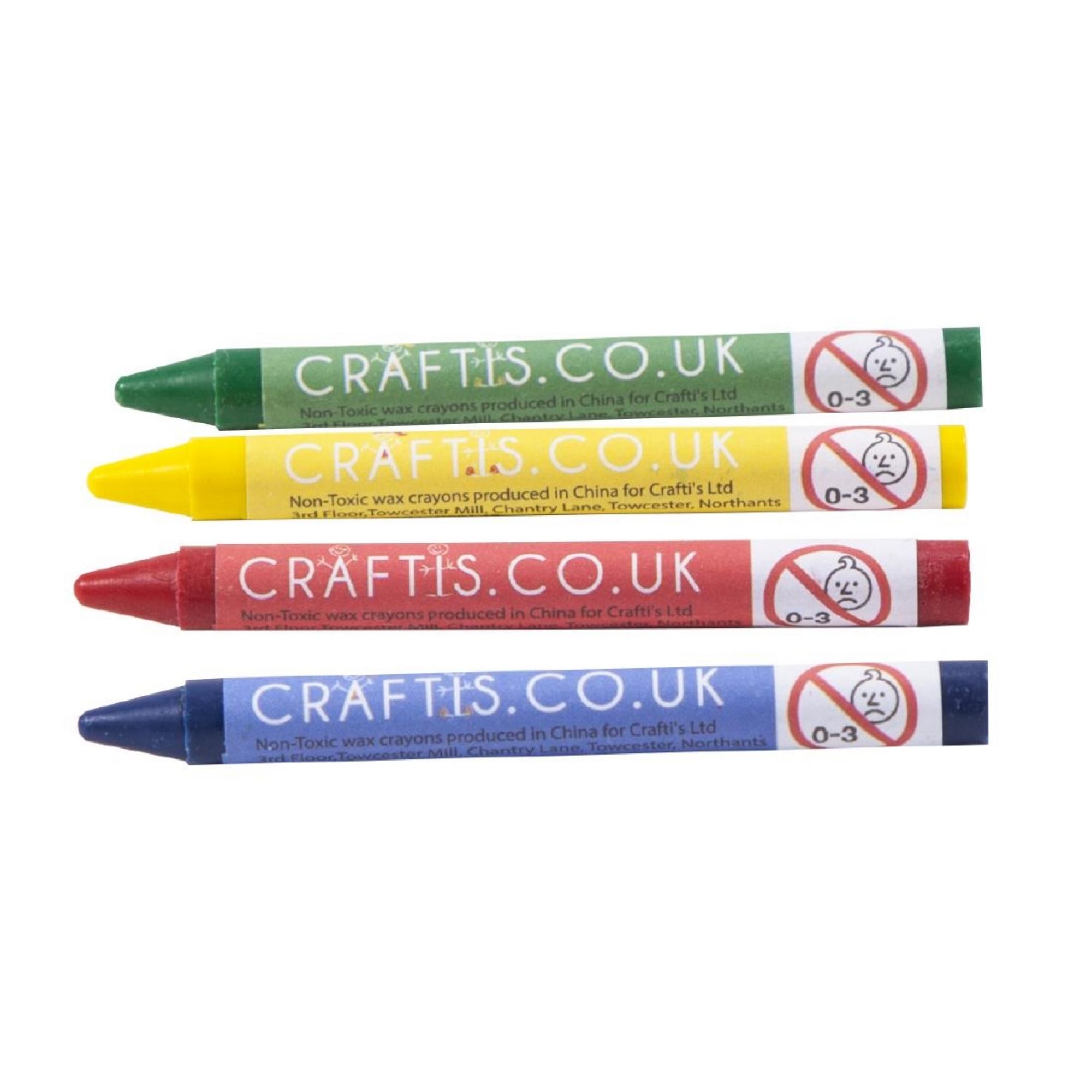 Picture of Crafti's Children's Round Crayons (200 Pack) - CK035