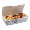 Picture of Colpac Compostable Food Boxes Newspaper Print 250mm (Pack of 150) - CK882