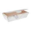 Picture of Colpac Compostable Food Boxes Newspaper Print 250mm (Pack of 150) - CK882