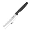 Picture of Hygiplas Serrated Tomato Knife Black 10.5cm - CF897