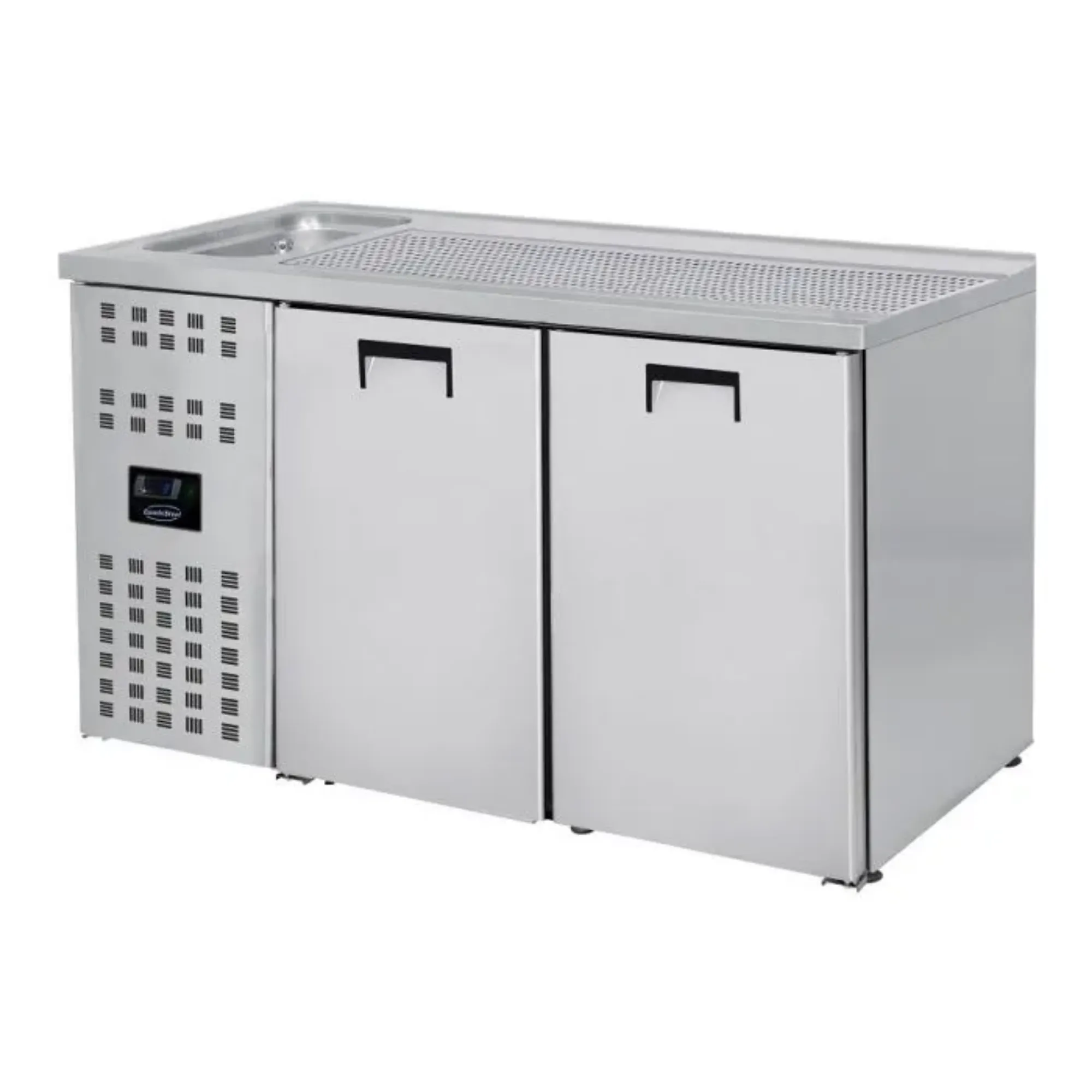 Picture of CombiSteel Beer Counter 2 Doors 1 Sink Left Motor - 7489.5315
