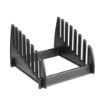 Picture of Hygiplas Low Density Chopping Board Set with Rack 450x300x10mm (Pack of 7) - CH041