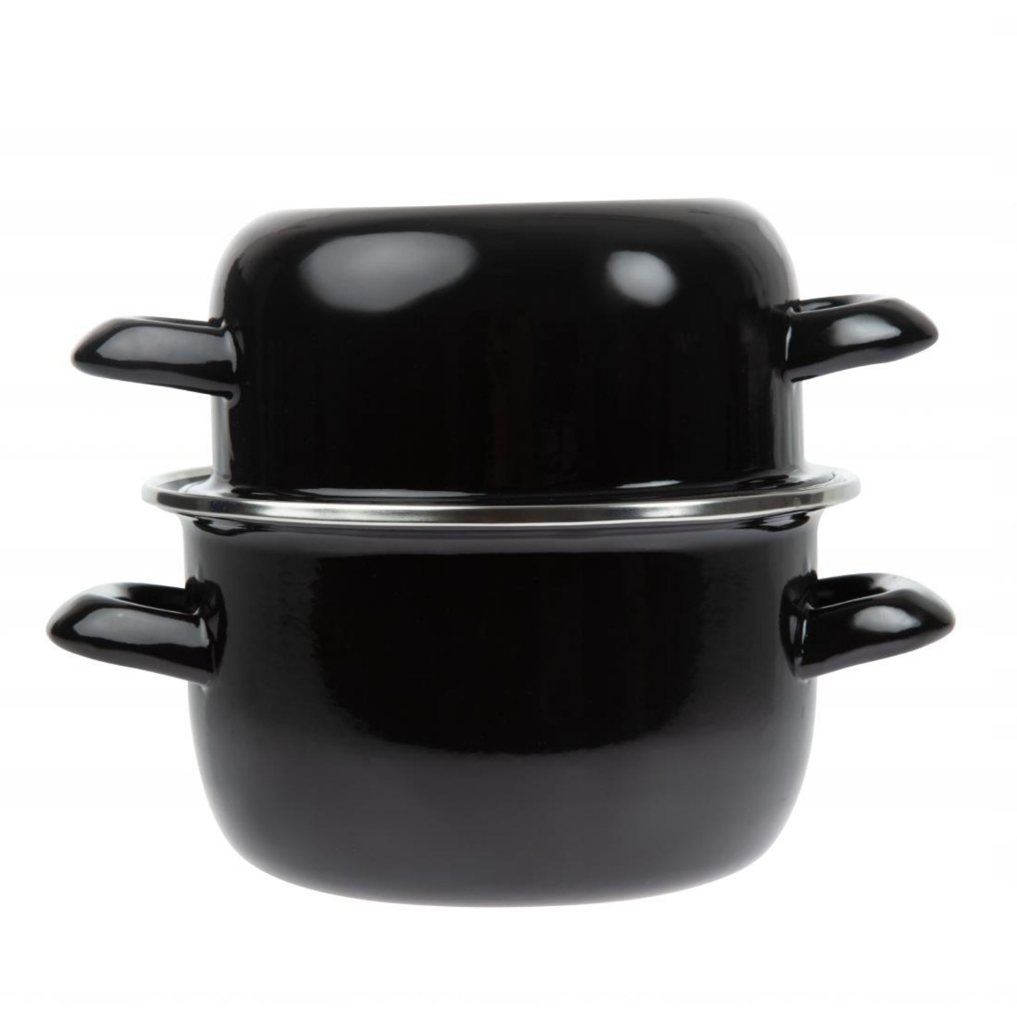 Picture of Olympia Mussel Pot Enamel Small - CF269