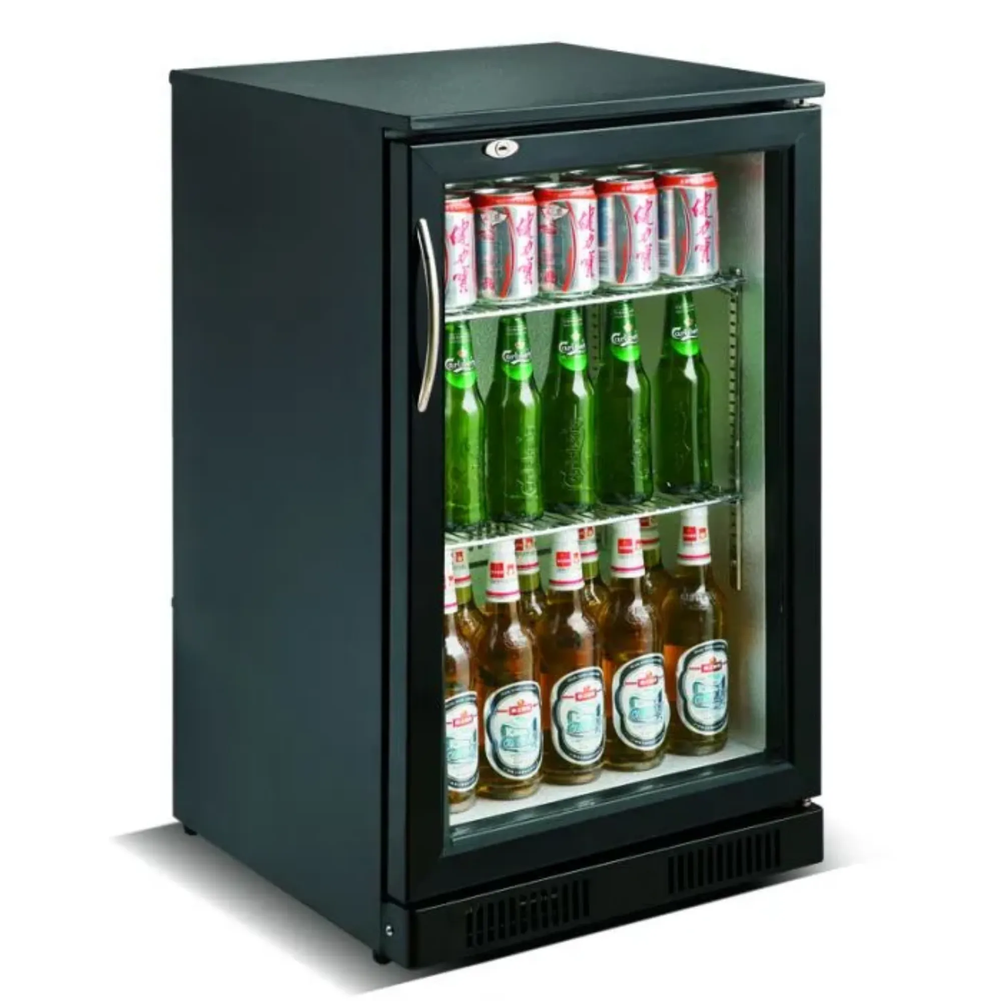 Picture of CombiSteel Backbar Cooler Black 1 Glass Door - 7455.1300