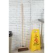 Picture of Jantex Wooden Broom Head Stiff Bassine 12in - CD798