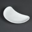 Picture of Olympia Whiteware Crescent Salad Plates 200mm (Pack of 12) - C231